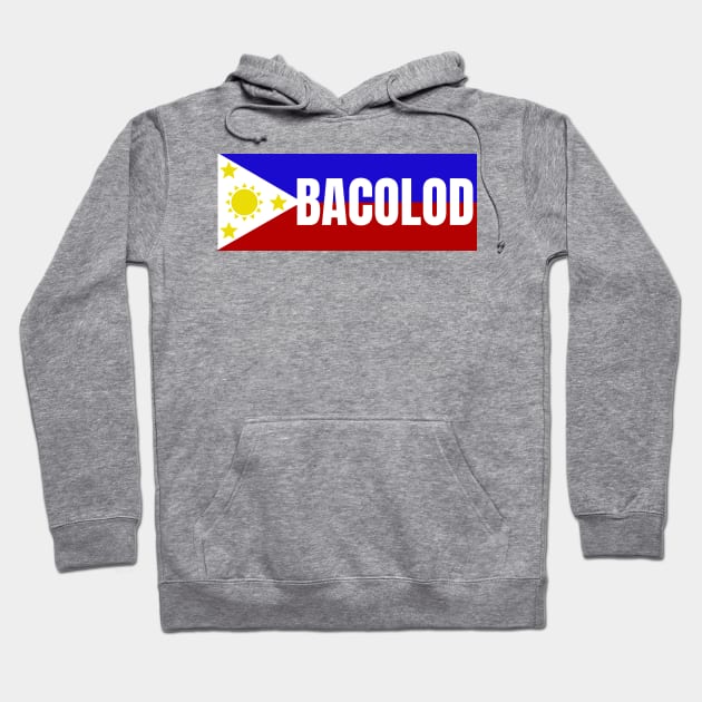 Bacolod City in the Philippines Flag Hoodie by aybe7elf